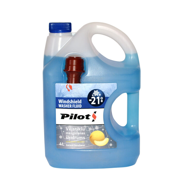  PILOT Ziemas vējstiklu mazgāšanas šķidrums -21°C 4L