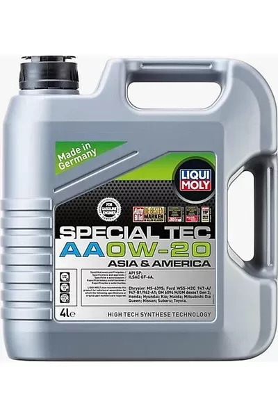 Motoreļļa LIQUI MOLY AA 0w20 4L 9705