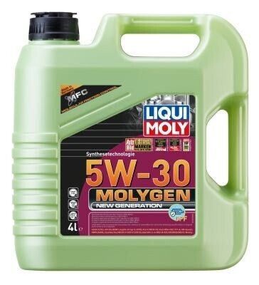 Motoreļļa LIQUI MOLY Molygen New Generation 5W-30 DPF 4L 21225