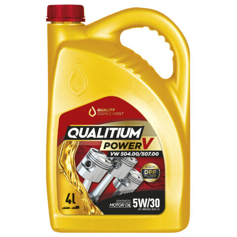 Motoreļļa QUALITIUM 5W30 V 4L     