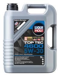 Motoreļļa LIQUI MOLY TOP TEC 4600 5W-30 5L 2316