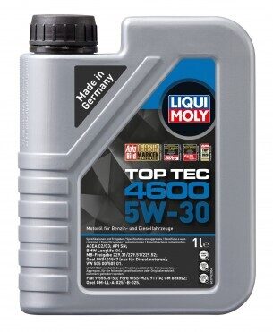 Motoreļļa LIQUI MOLY TOP TEC 4600 5W-30 1L