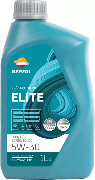 Motoreļļa REPSOL Elite Long Life 1L