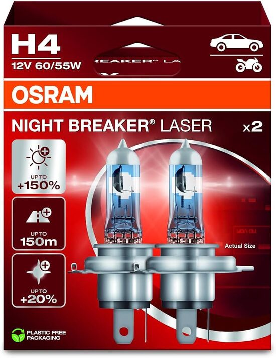 Spuldze, tālās gaismas lukturis OSRAM 64193NL-2HB