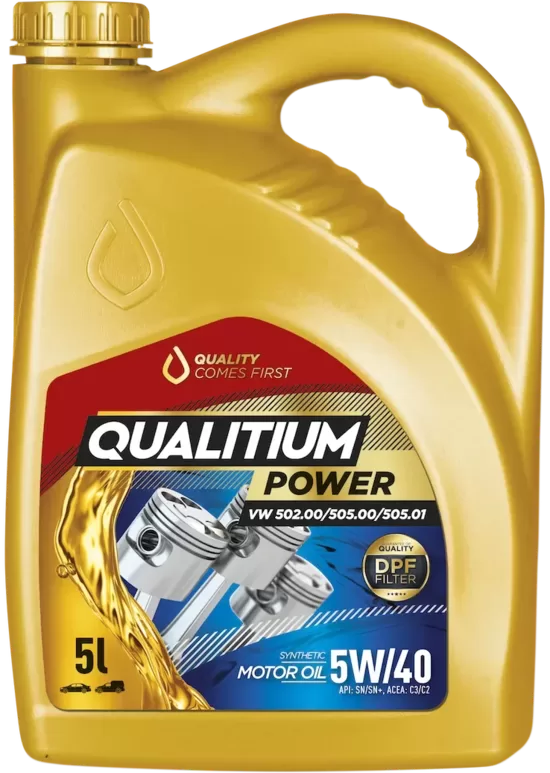 Motoreļļa QUALITIUM 5W40 505.01 5L