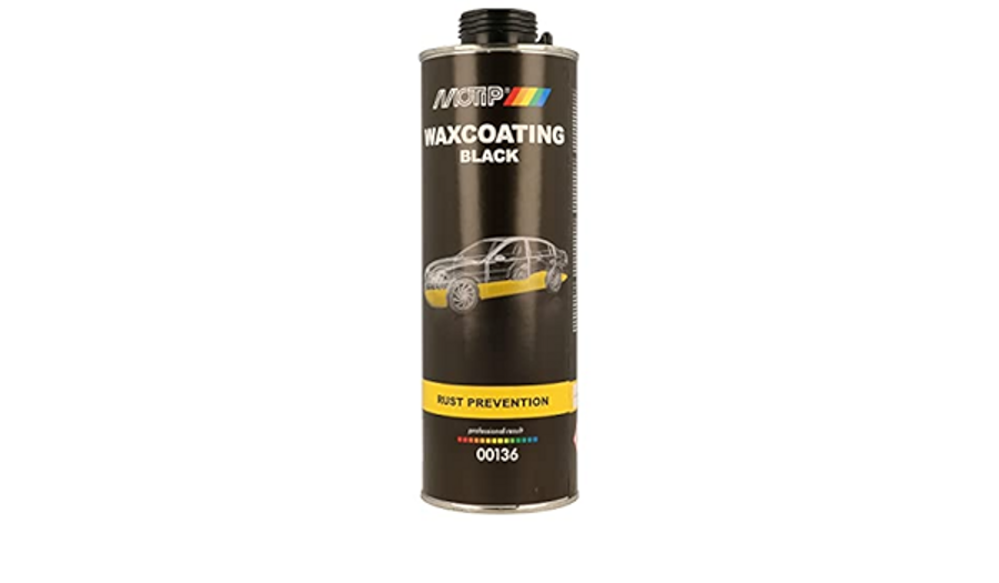 Pretkorozijas vaska pārklājums Motip , melns, 1000 ml 00136