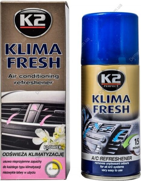 Gaisa kondicionēšanas tīrītājs klima fresh 150ml flower K222FL