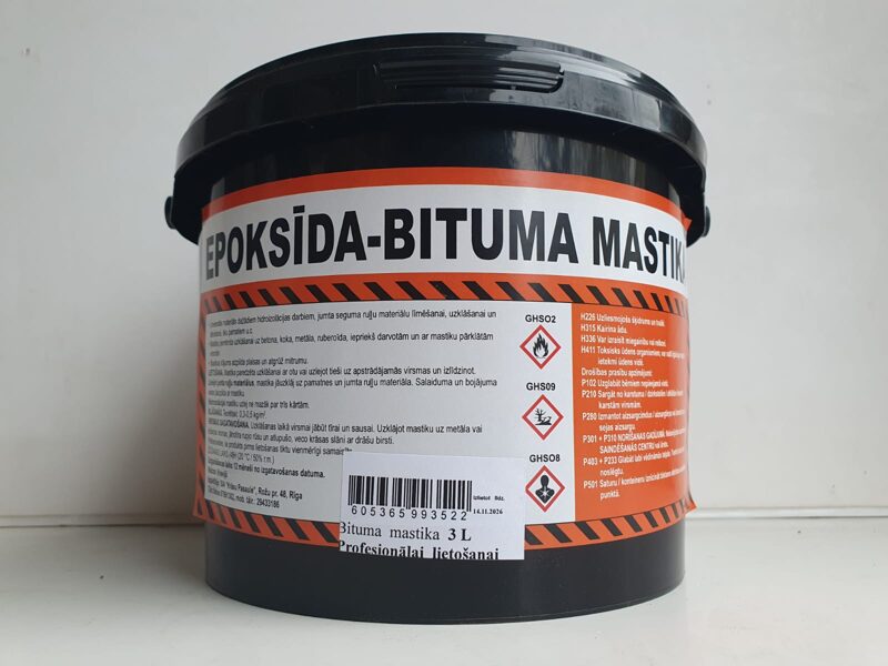 Epoksīda auto bituma masa 3L