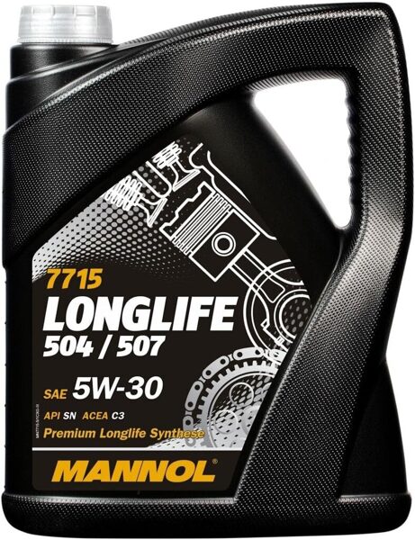 Motoreļļa MANNOL 7715 5W30 4L